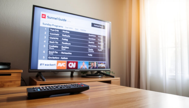 TV-ohjelmat sunnuntai – sunnuntain TV-opas kaikille kanaville